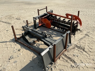 Skid Steer Backhoe w/ Skid Steer Trencher (Unused)