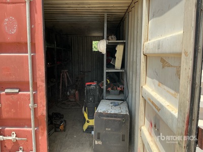 Quantity of Workshop Tools w/ 20 Ft Container
