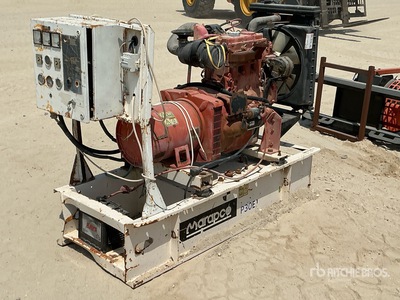 2009 Marapco P30E1 30 kVA Skid-Mounted Generator Set