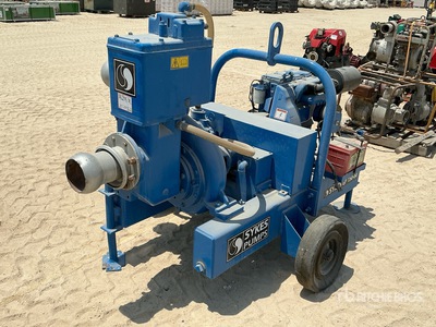 Trailer-Mounted Wasserpumpe