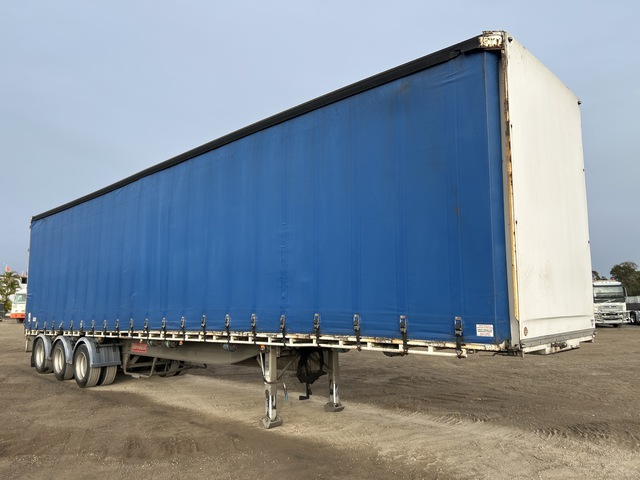 2007 Barker 13.4 m Tri/A Tautliner Trailer