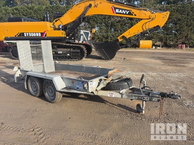 2017 Ifor Williams 2.8 m T/A Utility Trailer