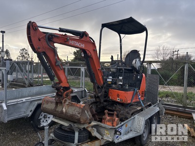 2016 Hitachi ZX17U-5A حفارة صغيرة