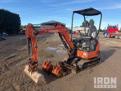 2016 Hitachi ZX17U-5A Mini Excavator