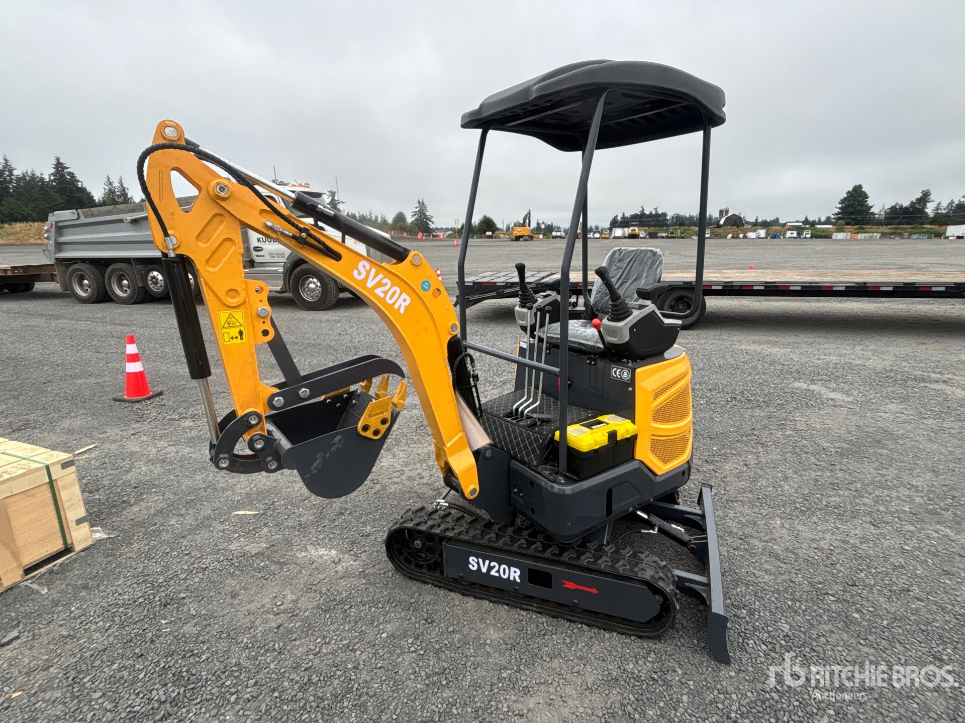 2026 STARVOX SV20R Diesel Mini Excavator (Unused)