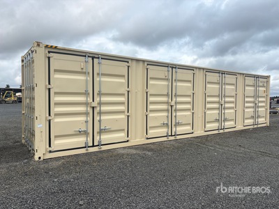 2026 40 ft High Cube Multi-Door Conteneur de stockage