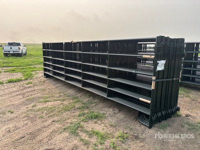 Quantity of (24) 2026 BYT PNL200 20 ft x 5 ft 6 in 6 Rail Panneau pour bétail (Unused)