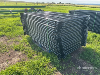 Quantity of (24) 2026 BYT MSPP07 7 ft Mesh Livestock Panel (Unused)