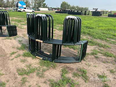 Quantity of (2) 2026 BYT TBF45 Tombstone Bale Livestock Feeder (Unused)