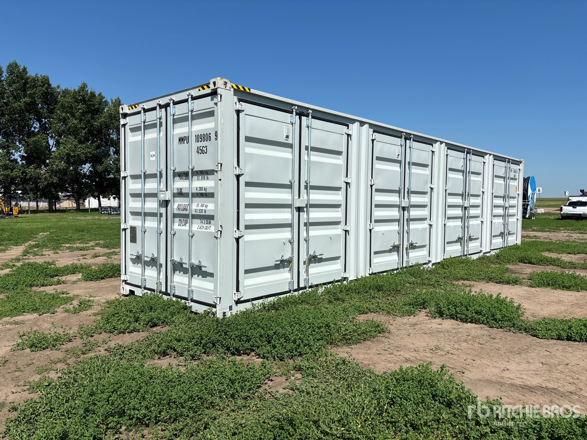 2025 40 ft High Cube Multi-Door Storage Container