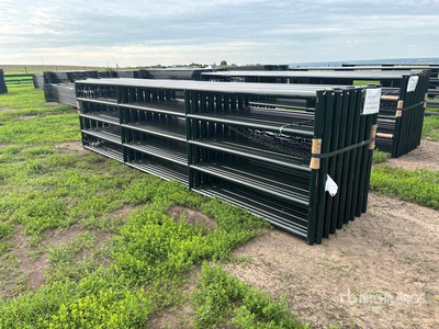 Quantity of (16) 2026 BYT MRG160 16 ft x 4 ft Steel Heavy Duty Magnum Livestock Gate (Unused)