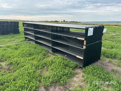 Quantity of (24) 2026 BYT MRG16 16 ft x 4 ft Steel Ranch Livestock Gate (Unused)