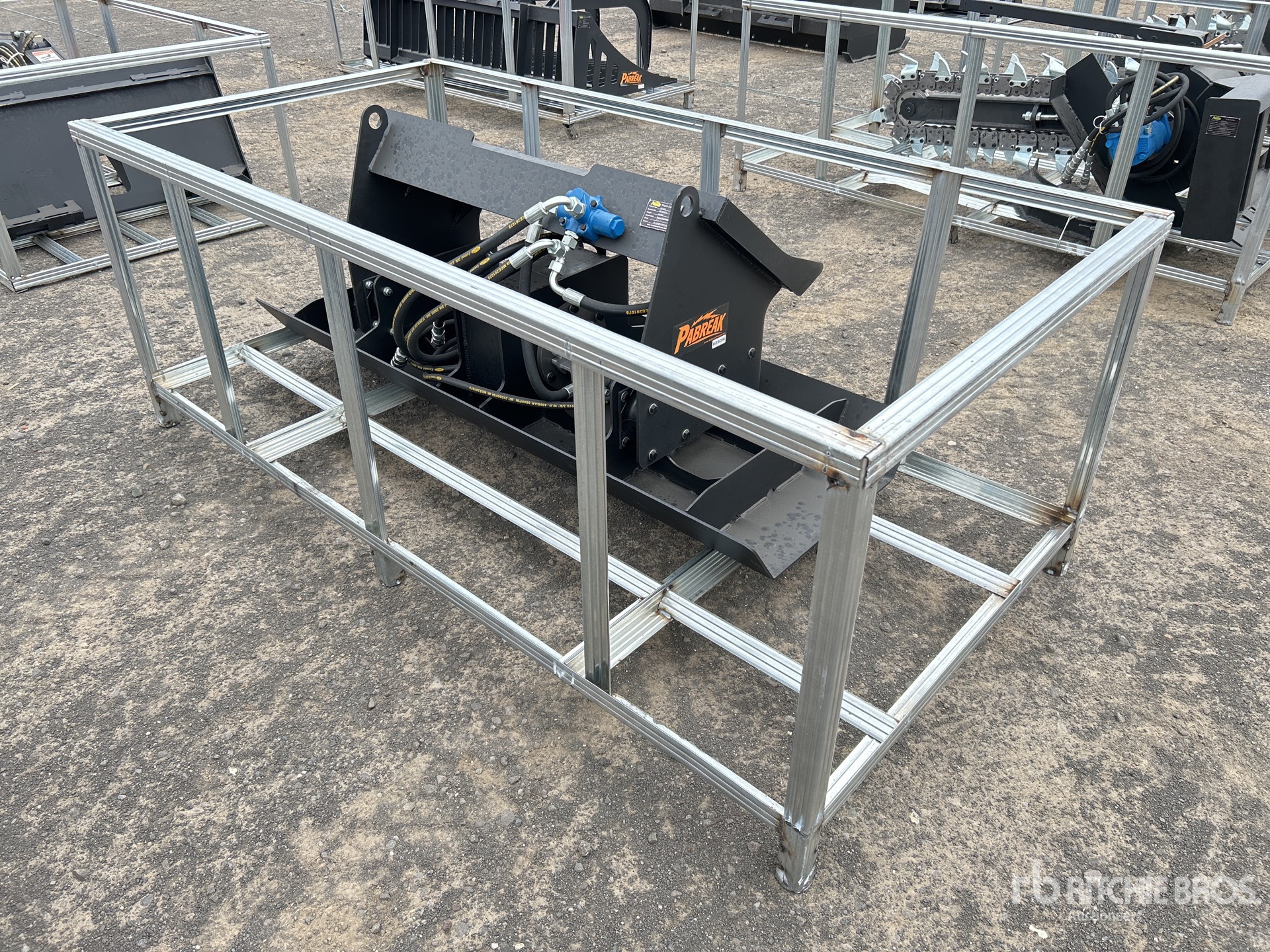 2026 PABREAK PC463 1830 mm Skid Steer Plate Compactor (Unused)