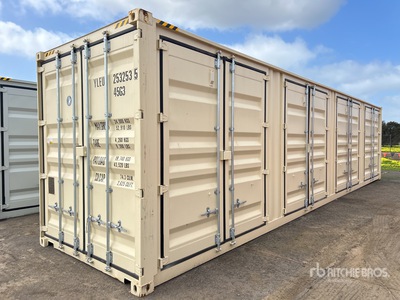 2025 40 ft High Cube Multi-Door Conteneur de stockage