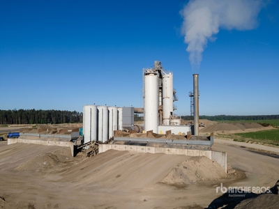 2011 Intrame RM 320 INNOVA Counter Flow 320 ton/Hr を見 Concrete Plant