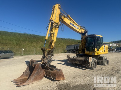 2010 Komatsu PW180-7E0 Wheel Excavator