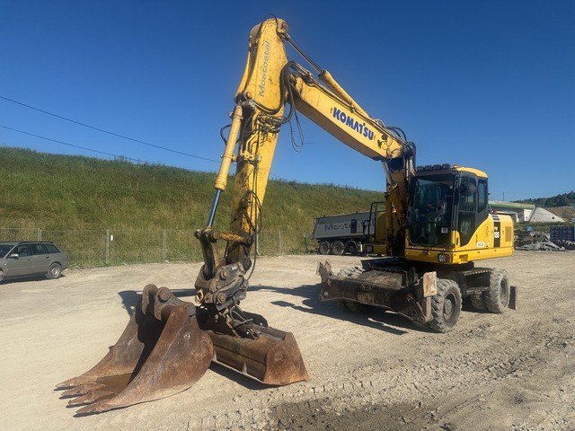 2010 Komatsu PW180-7E0 Wheel Excavator