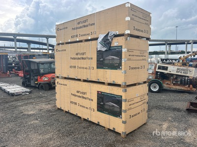 2026 KJ K5100 49 ft x 103 ft Prefabricated Metal Frame Storage Building (Unused)