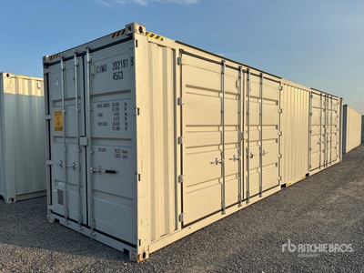 2026 40 ft High Cube Multi-Door Conteneur de stockage