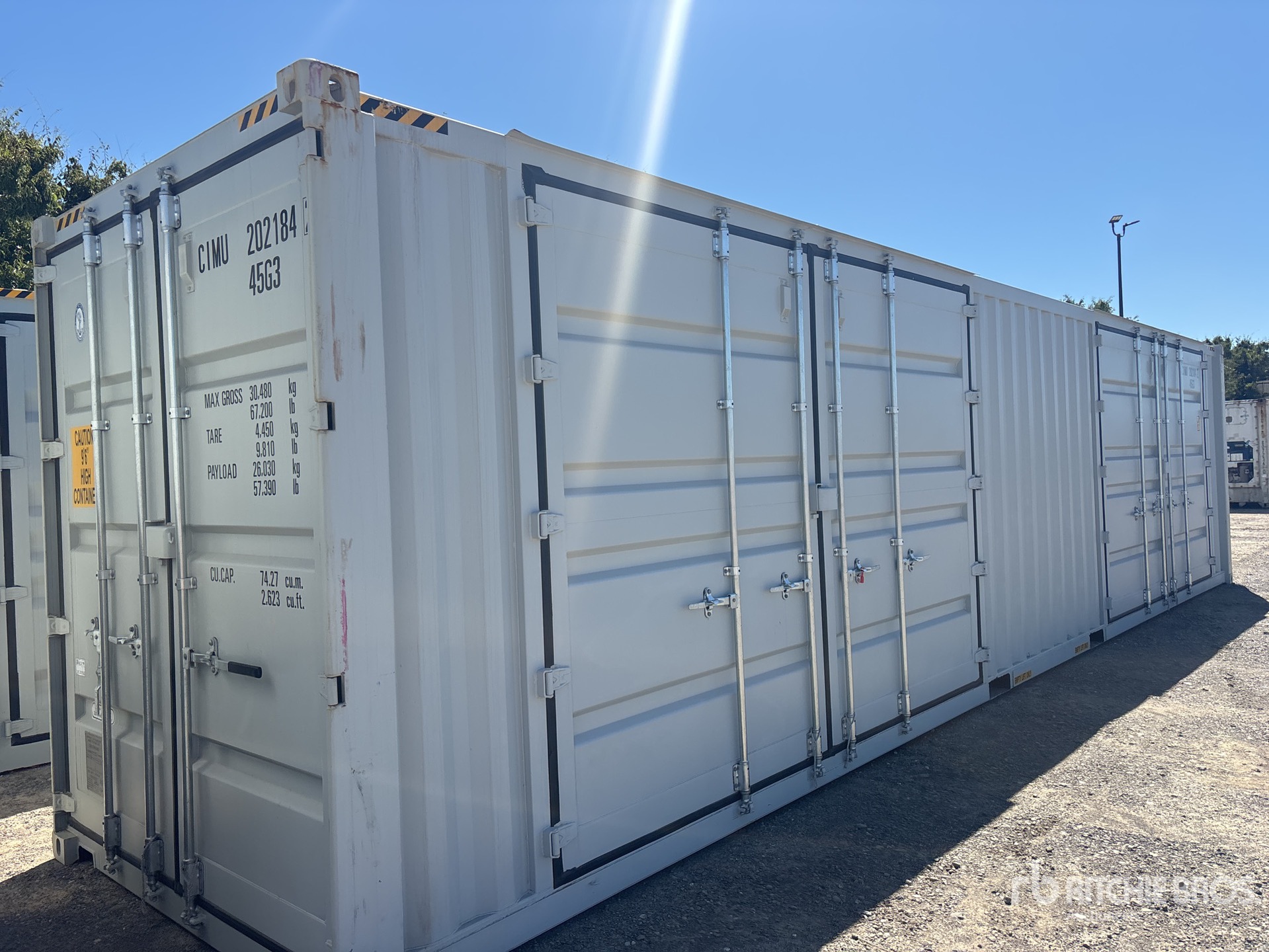 2026 40 ft High Cube Multi-Door Storage Container (Unused)