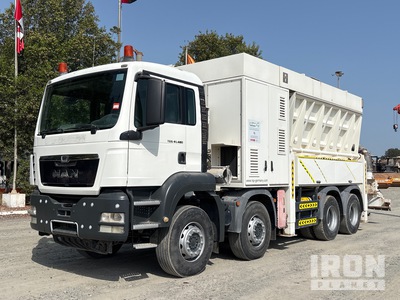 2013 RSP ESE 32/10-DV-DC on 2013 MAN TGS41.480 8x4 Vacuum Excavator Truck