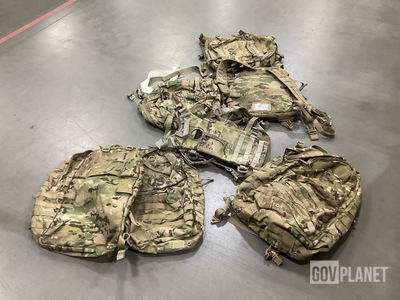 (50) Hydration System Carriers, (35) Assorted Field Packs & Assorted Items