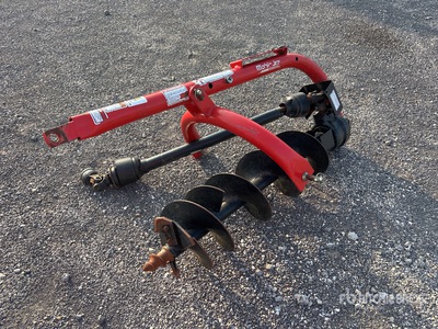 Mahindra 3-Point Auger Attachment