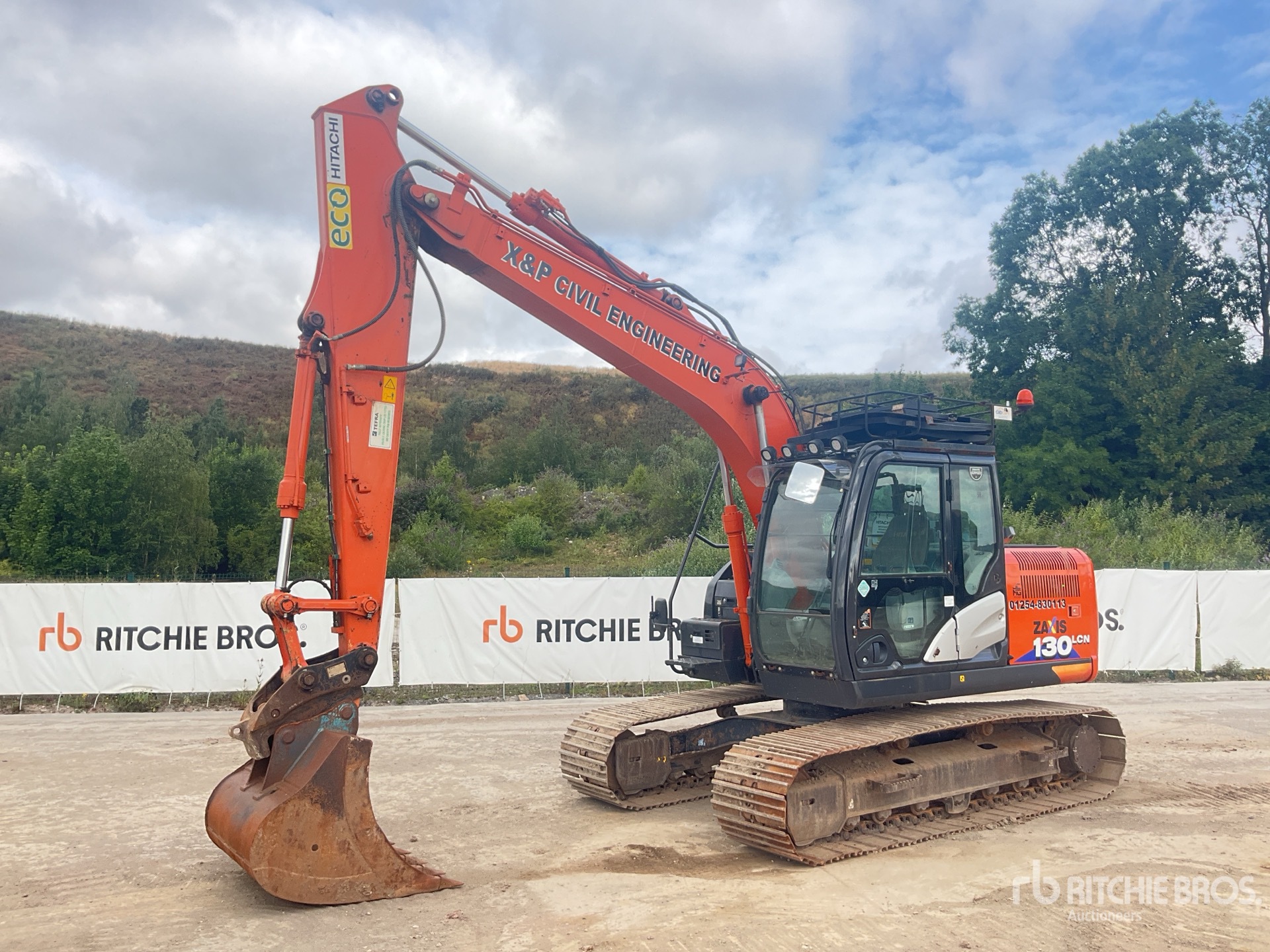 2020 Hitachi ZX130LCN-6 Tracked Excavator