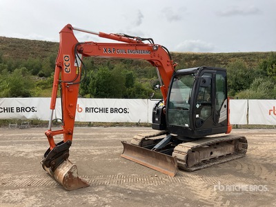 2018 Hitachi ZX85US-5A Tracked Excavator