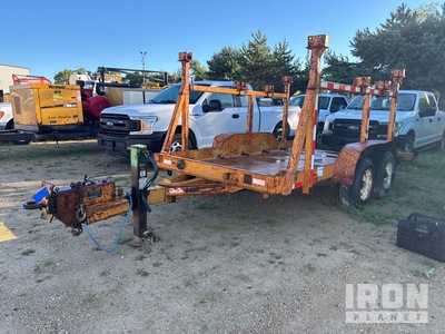1991 Butler LT1214-H T/A Reel Trailer