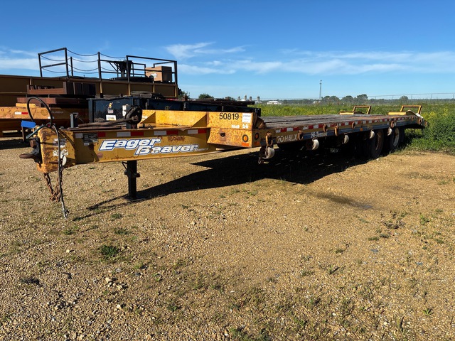 2008 Eager Beaver 20HALX 20 ft T/A Equipment Trailer
