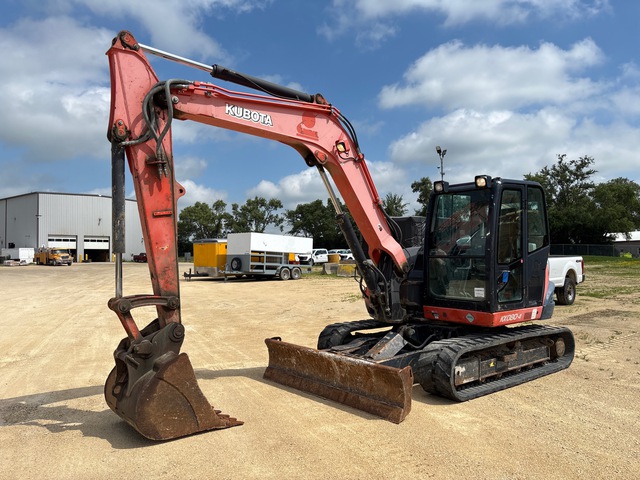 2016 Kubota KX080-4R3A Tracked Excavator