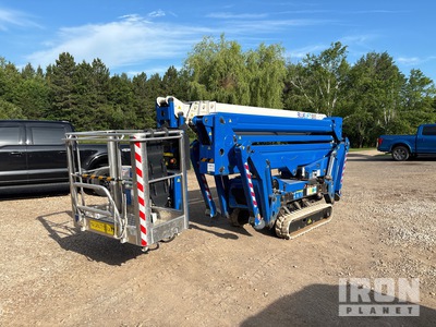 2022 BLue Lift B85 Crawler Gasoline Spider Articulating Boom Lift