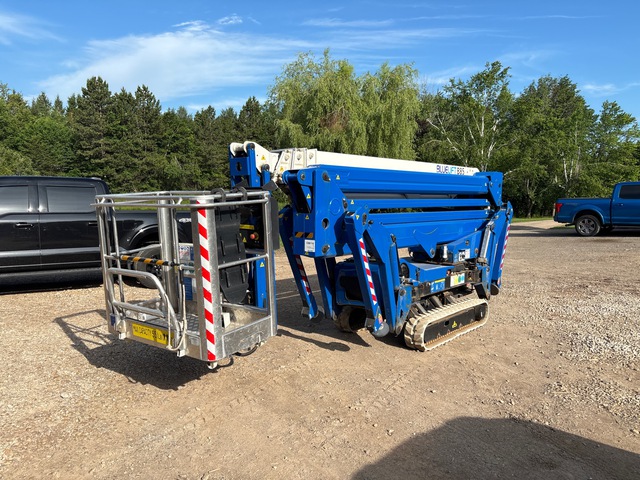 2022 BLue Lift B85 Crawler Gasoline Spider Articulating Boom Lift