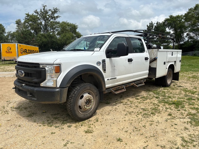 2021 Ford F-550 XL 4x4 Crew Cab Utility Truck