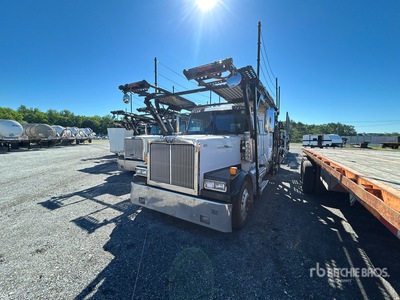 2017 Western Star 4900 6x4 Sleeper Car Carrier Truck
