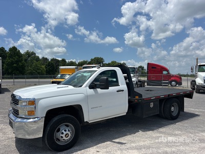 2016 Chevrolet Silverado 3500HD 4x2 Flatbed Truck