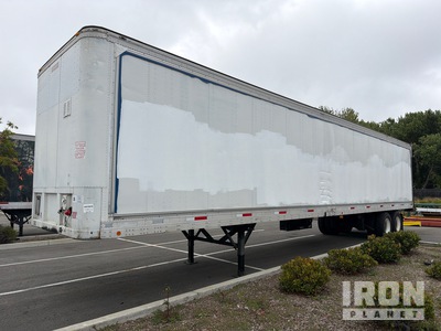 1991 Fruehauf 48 ft x 96 in T/A Gesloten aanhangwagen