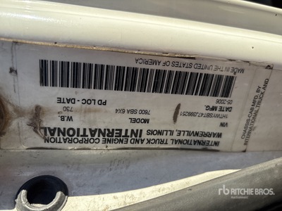 2007 International 7600 Vacuum Excavator Truck