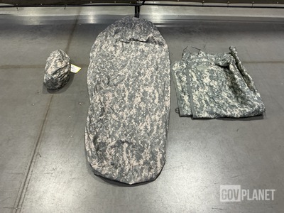 (5) Bivy Covers, (55) Wet Weather Poncho Liners & Assorted Items