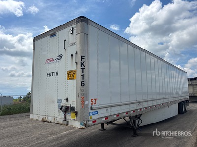 2019 Stoughton ZGPVW-535T-S-C-AR 53 ft x 102 in T/A Gesloten aanhangwagen