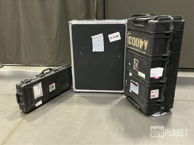 (6) Assorted Storage Cases