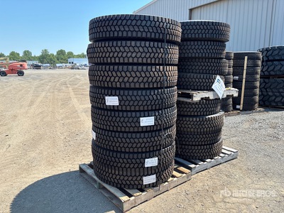 Quantity of (16) 11R22.5 Megamile ATD Tyres (Unused)