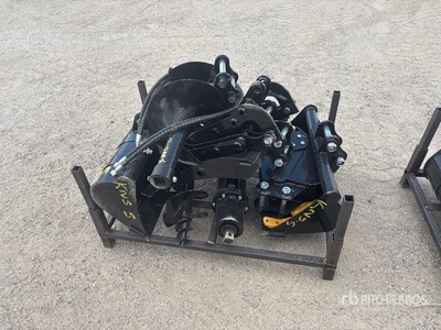 Quantity of (10) 2026 STARVOX 12EX-ASA Mini Excavator Attachments (Unused)