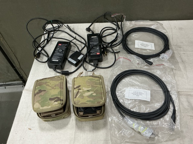 (2) Thales Universal Battery Chargers