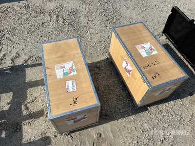Quantity of (2) 2026 STARVOX JB80T 80 ton Pneumatic/Hydraulic Floor Jack (Unused)