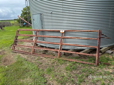 Quantity of (2) 14 ft x 4 ft Livestock Gate
