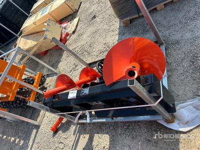 2026 STARVOX SV-AG42 Skid Steer Auger (Unused)