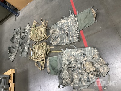 (32) Large Field Rucksacks, (11) Assault Packs & Assorted Items
