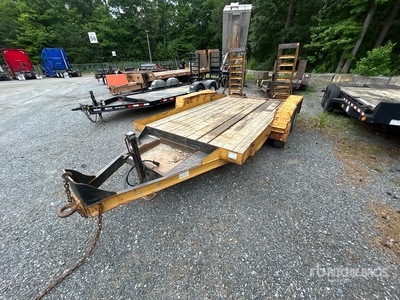 1999 Cam Superline 12 ft T/A Equipment Trailer